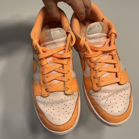 Orange Nike Dunks Low Laser Orange - Picture 3 of 3